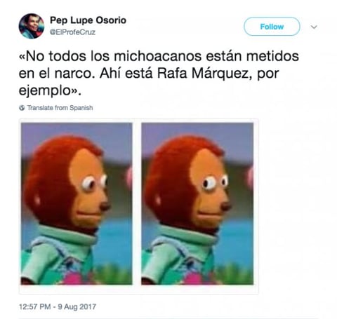 Caso de Rafa Márquez despierta los memes
