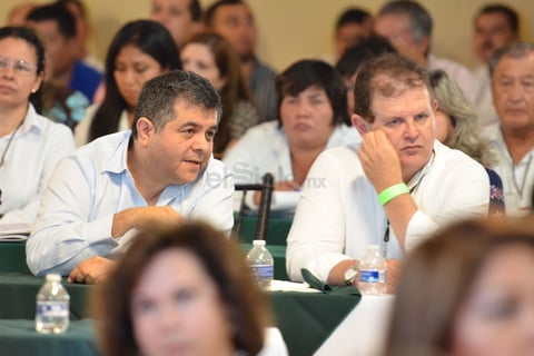 Declaración de principios: Esta mesa será presidida por Mauricio Ortiz Proal. La vicepresidente es Georgina Trujillo y como secretaria Laura Olimpia Vaqueiro.