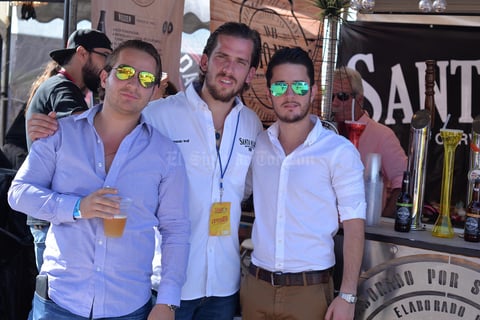 Cedric, Armando y Luis