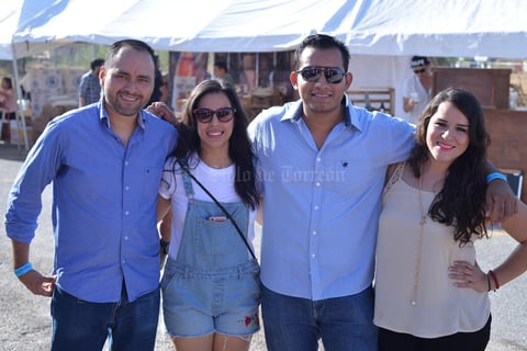 Eduardo, Daniela, Julio y Hada