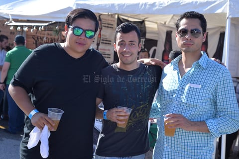 Paco, Javier e Israel