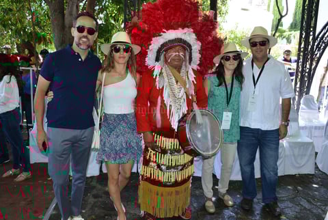 Bernardo, Verónica, Lupita y Alejandro Camargo