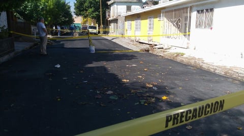 El lugar fue acordonado y resguardado por elementos de la Policía Municipal.