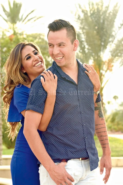20082017 NUEVOS ESPOSOS.  Karla Vega y Juan Martín Galindo contrajeron  matrimonio ayer.