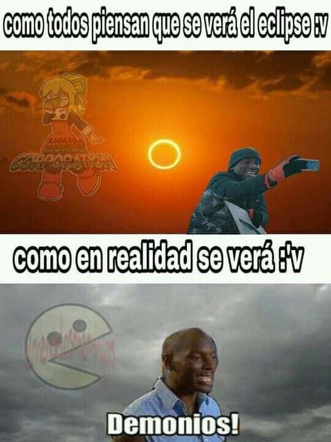 Viene el eclipse solar... y los memes también