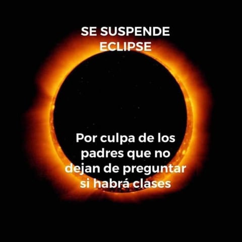 Viene el eclipse solar... y los memes también