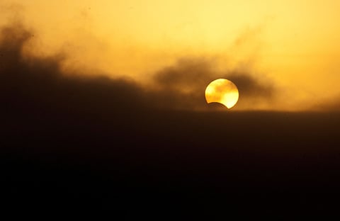 El acontecimiento tardó una hora y media en recorrer el cielo desde la costa del Pacífico hasta el Atlántico.