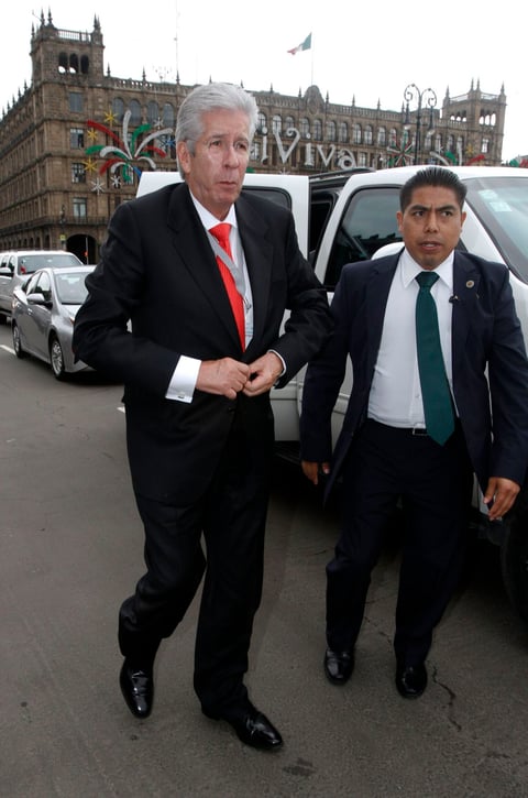 El secretarío de Comunicaciones y Transportes, Gerardo Ruiz Esparza.