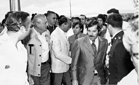 03092017 Mario Cepeda Ramírez y el C. Presidente Luis Echeverría en Torreón.