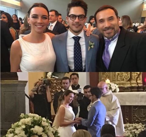 Luis Manuel Avila también estuvo presente en la ceremonia.