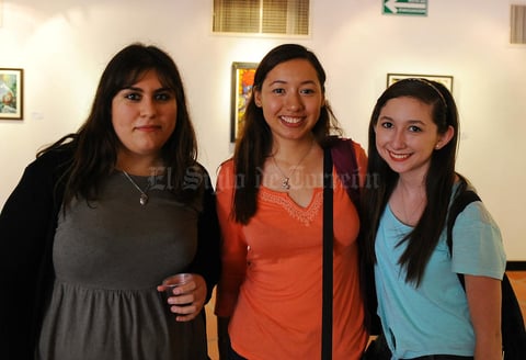 06092017 ENTRE AMIGAS.  Pamela, Candy y Adriana.
