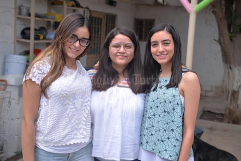 08092017 Isabela, Dulce y Andrea.