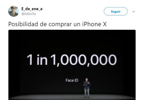 Llega el iPhone X y también los memes