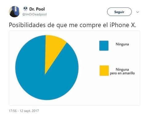 Llega el iPhone X y también los memes