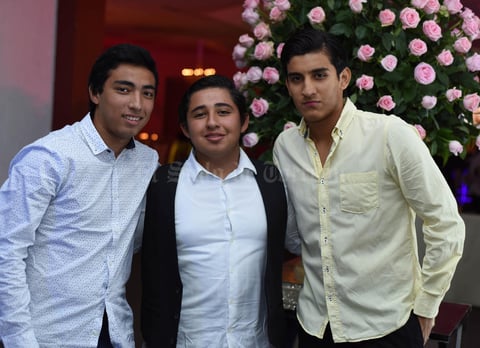 13092017 Francisco Silva, Eduardo Fernández y Arturo Silva.