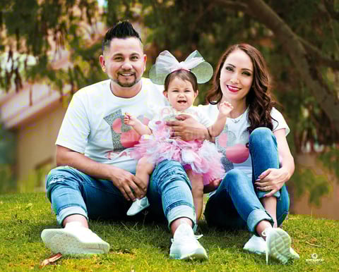 17092017 Aitana Lozano del Toro celebró su primer año de vida y recibió el sacramento del bautizo el pasado 9 de septiembre en compañía de sus padres, Mario Lozano y Yaira del Toro. - Erick Sotomayor Fotografía