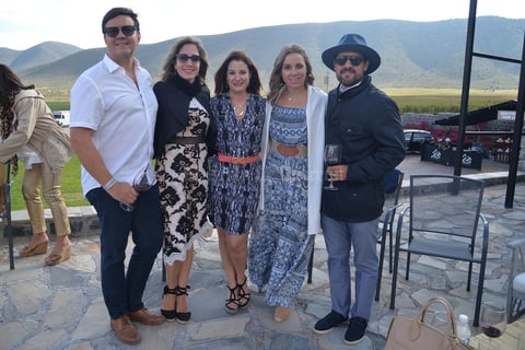 Alberto Pérez, Olga Sánchez, Korinna Espeleta, Regina Setién e Iván Gutiérrez