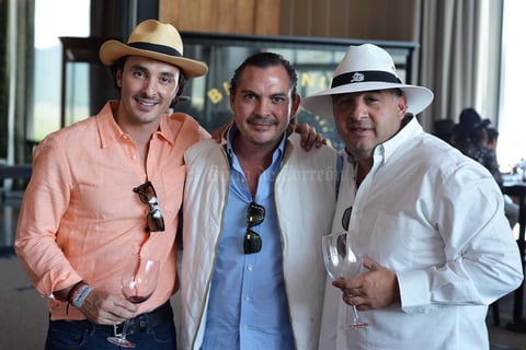 Jorge, Alexis y Armando