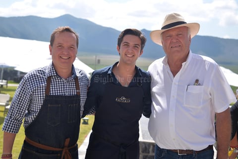 Juan Ramón Cárdenas, Rodrigo Cárdenas y Don Arturo Mendel