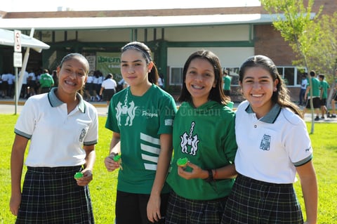 Andrea Lozano, Ana Calvillo, Mara Avilés y Fernanda Luna