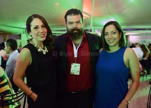 Ale Samaniego, Efraín Silva y Cynthia Lozano