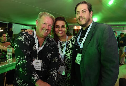 Luis, Vero y Javier