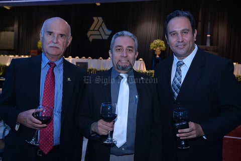 José Reyes, Roberto Muñoz y Gerardo Landeros