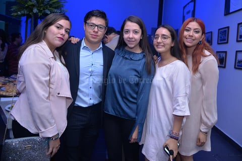 Sabrina, Gabriel, Marcela, Daniela y Gabriela
