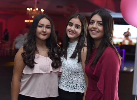 Andrea, Fernanda y Victoria