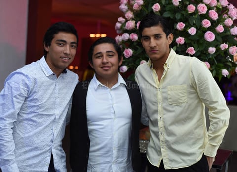 Francisco Silva, Eduardo Fernández y Arturo Silva
