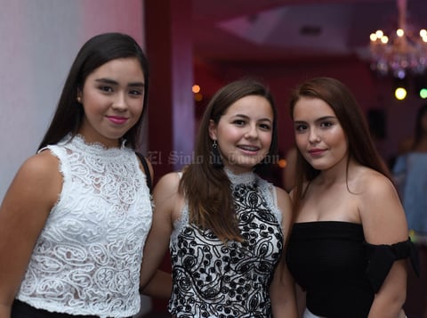 Natalia, Luana y Ximena