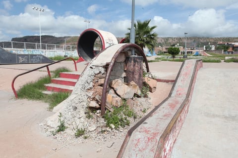 El vandalismo hizo presa de estas unidades.
