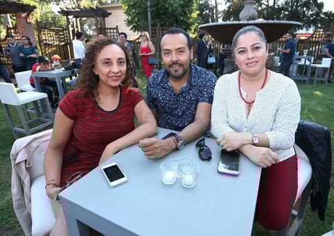 Carla, Valenta y Blanca.