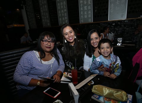 Mariana, Lulee, Andrea e Ian.
