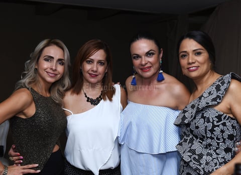 Cynthia, Susana, Lupita y Claudia