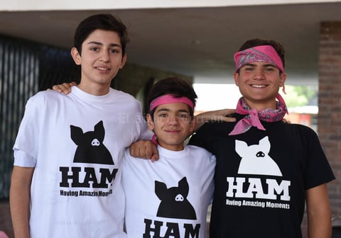 Jacobo, Gustavo y Alfonso