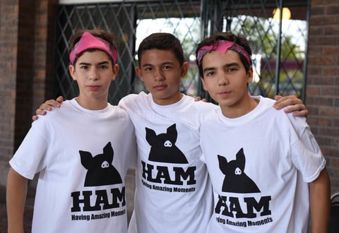 Jerónimo, Roberto y Fernando