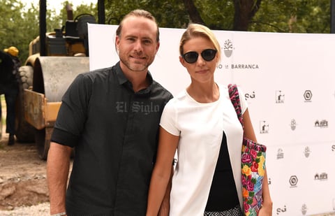 Erik Hayser y Fernanda Castillo