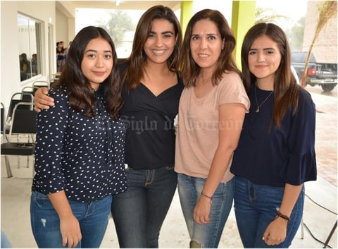 01102017 Óscar Pérez, Ricardo Montellano, Mariana Tostado y Yesenia Ramírez.