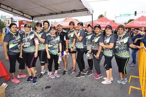 02102017 PARTICIPAN EN CARRERA ATLéTICA.  Patricia, Marcela, María Evangelina, Marisela, Ana María, Martha, Graciela M., María Rosario, Graciela S. y Natividad.