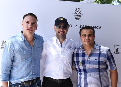 03102017 Alfonso Morales, Carlos Sada y Ricardo Félix.