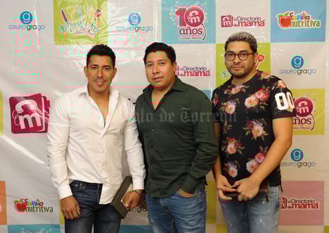 03102017 AMIGOS.  Armando, Christopher y Neftali.