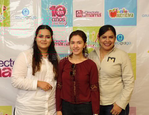 03102017 EN RECIENTE EVENTO.  Ana, Frida Sofía y Lucero.