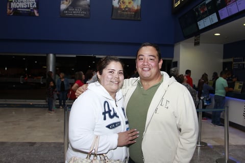 Karina Muñoz y Rodolfo.