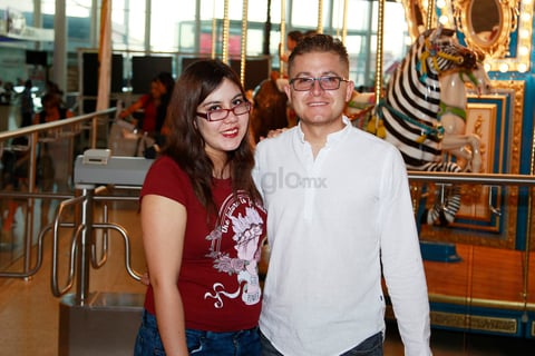 Juanita Hernández e Ilmar Mejía.