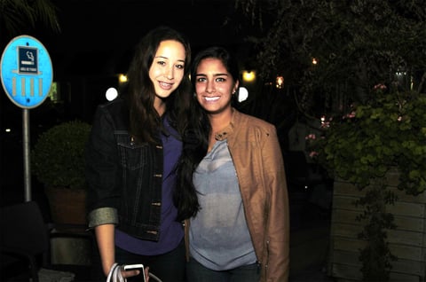 Cristina y María.