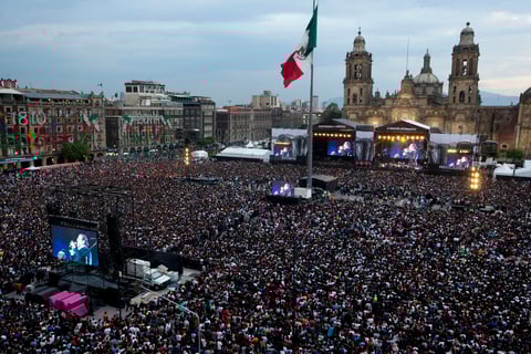 Asistieron 170 mil personas aproximadamente.