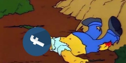 Facebook se cae... ¡pero los memes no!