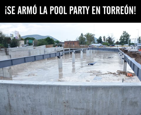 Del caos a las risas por inundaciones en Torreón
