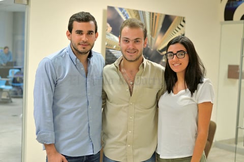 12102017 SEMANA I.  Jorge, Fernando y Maricris.